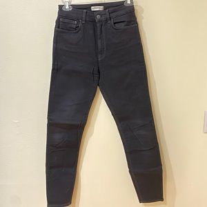 Zara Black Denim Jeans